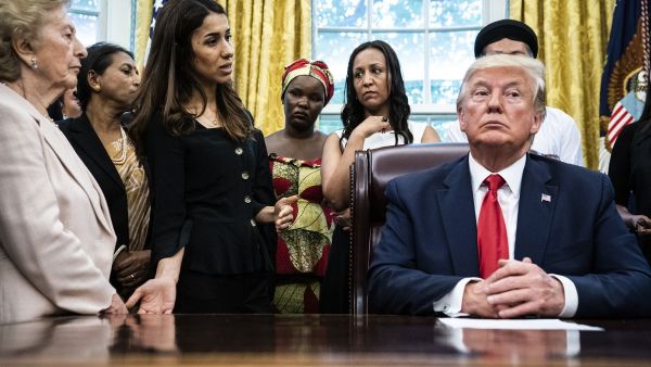 ابلغت نادية مراد الرئيس الاميركي انها تعرضت للاغتصاب وبيعت كعبدة جنسية