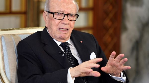 Tunisian President Beji Caid Essebsi (AFP)