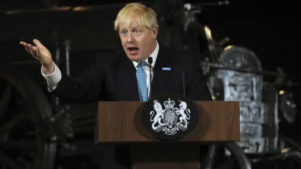 Britain's Prime Minister Boris Johnson (AFP)