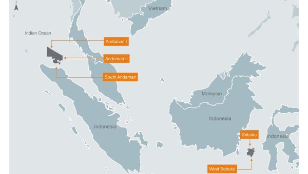 Mubadala Petroleum is the operator of both the Andaman I and adjacent South Andaman PSCs. 