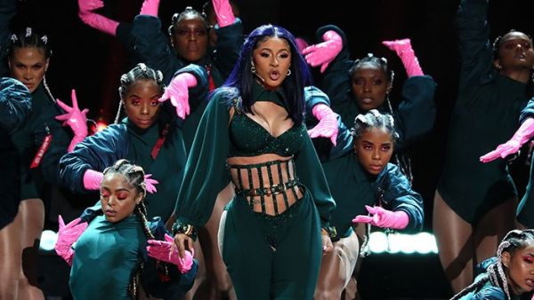 Cardi B at 2019 BET Awards. (JEAN-BAPTISTE LACROIX/AFP/Getty Images)