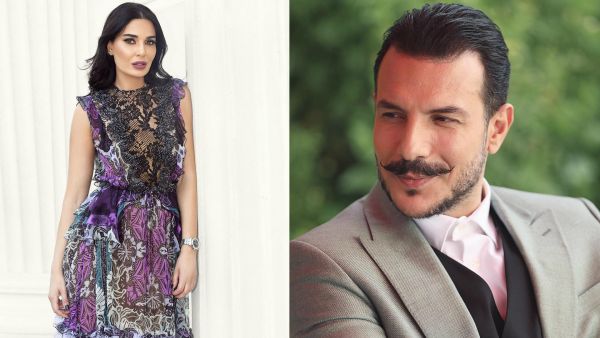 Eagle Films is preparing for a series that has Cyrine alongside Syrian actor Bassel Khaiat in main roles Source cyrineanour basselkhaiat with love Instagram