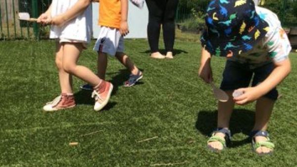 Britain to attempt a Guinness World Record for the largest amount of people participating in an egg and spoon race. (Twitter)