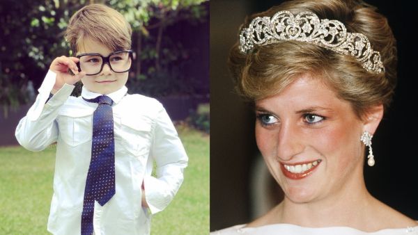 الأميرة ديانا والطّفل بيلي