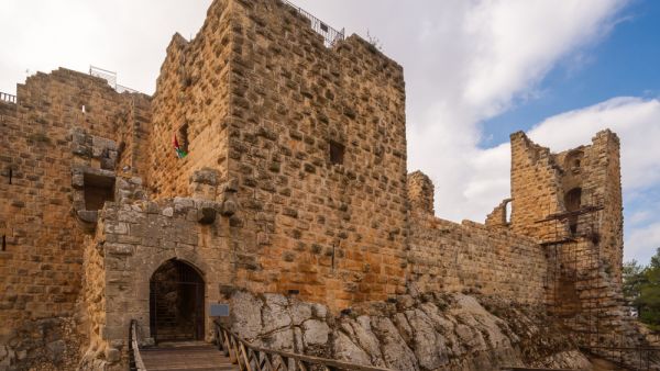 The ayyubid castle of Ajloun in northern Jordan (Shutterstock)	