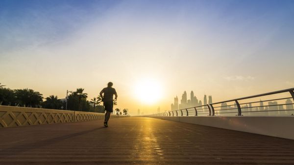 Running in Dubai