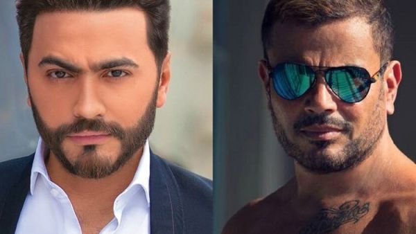 عمرو دياب متهم بسرقة لحن أغنية لتامر حسني و الأخير يرد