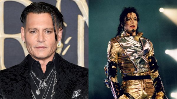 مايكل جاكسون وجوني ديب