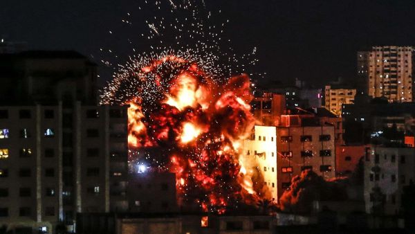 صورة ارشيفية لعدوان اسرائيلي على غزة 