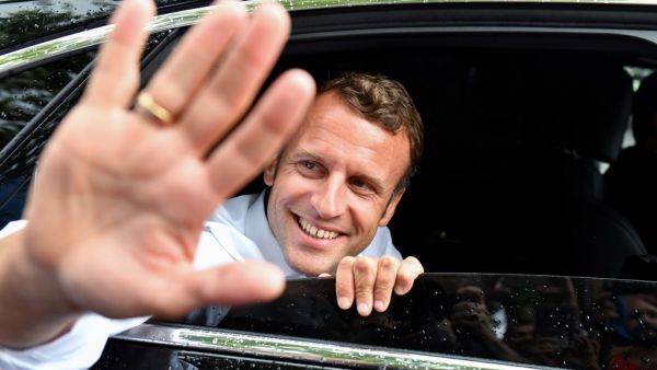 French President Emmanuel Macron (AFP)
