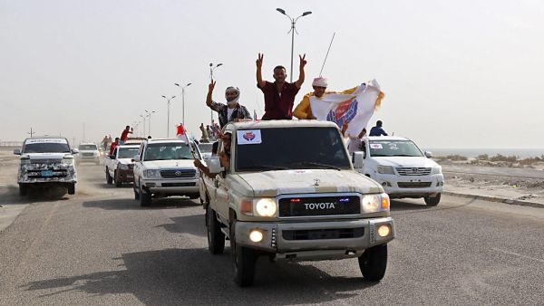 Yemeni Southern separatists supporters demonstrate in the Khormaksar district of Yemen's second city of Aden on August 15, 2019. (AFP/ File Photo)