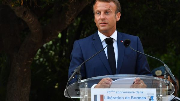 French president Emmanuel Macron (AFP)