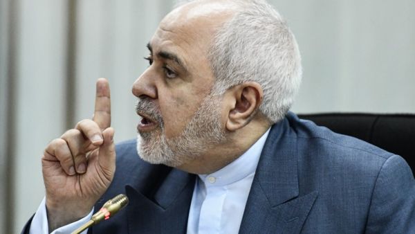 Iran's Foreign Minister Mohammad Javad Zarif speaks at the Islamic World Forum in Kuala Lumpur on August 29, 2019.  Mohd RASFAN / AFP