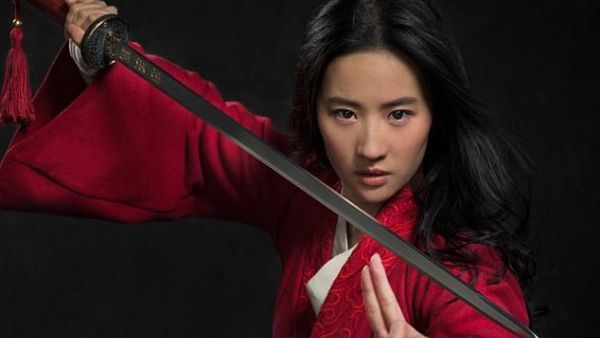 Chinese-American star Liu Yifei, 31, shared a political post on Weibo, a micro-blogging site similar to Twitter that's popular in China. (Disney)