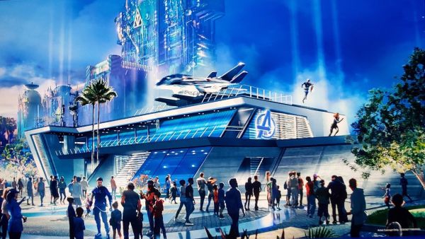 Disneyland Paris's Avengers-themed  (Twitter)