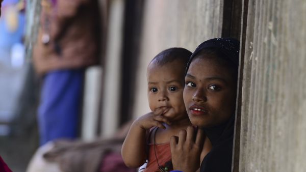 Myanmar Rohingya refugees in a refugee camp in Teknaf, in Bangladesh's Cox's Bazar. (Munir Uz Zaman, AFP)