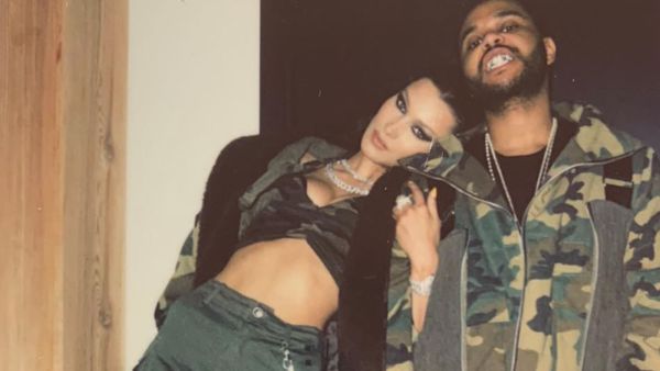 Bella Hadid and the weeknd 