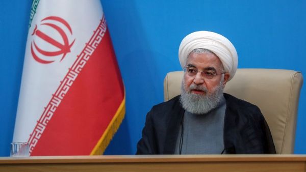Iranian President Hassan Rouhani blamed the United States for regional tensions. (AFP/ File Photo)