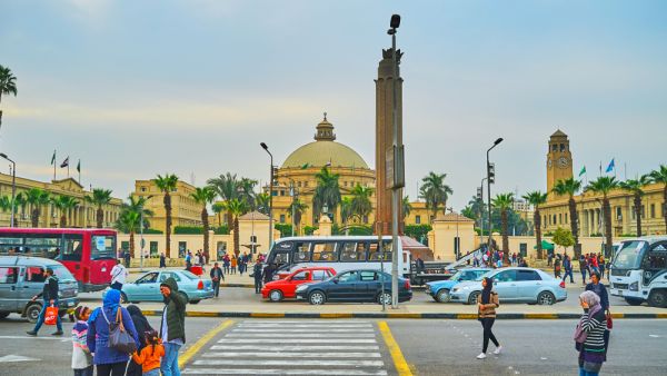 The Faculty of Arts of Cairo University. (Shutterstock/ File Photo)