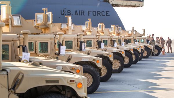 American armored vehicles HMMWV (Humvee). (Shutterstock/ File Photo)