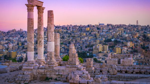 Roman ruins in the middle of the ancient citadel park in the center of the city. (Shutterstock/ File Photo)