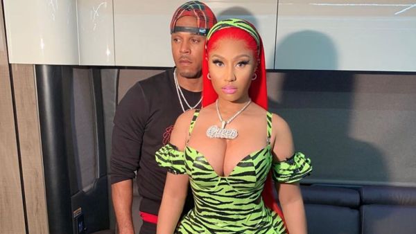 Nicki Minaj and fiancé Kenneth Petty