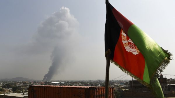 Smoke rises from the site of an attack after a massive explosion the night before near the Green Village in Kabul on September 3, 2019. (AFP/ File Photo)
