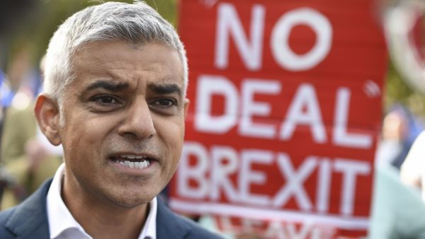 London Mayor Sadiq Khan (AFP)