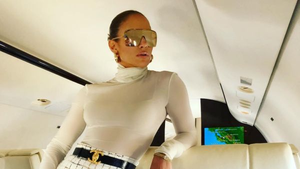 She is set to hit movie screens in a saucy new role for the upcoming movie Hustlers Source @jlo Instagram