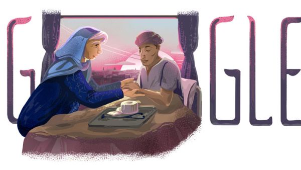 The Google Doodle was released to commemorate Dr Ruth Pfau's 90th birthday [Google]