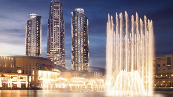 The three-tower hotel and serviced residences development in Downtown Dubai offers direct access to The Dubai Mall and boasts spectacular views of Burj Khalifa and The Dubai Fountain