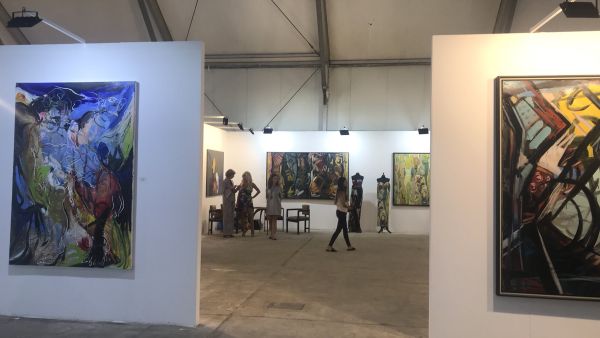Opening of Beirut Art Fair tonight showing the best of Lebanese & Middle Eastern art and reminding us of the creativity & talent of this country. (Twitter)