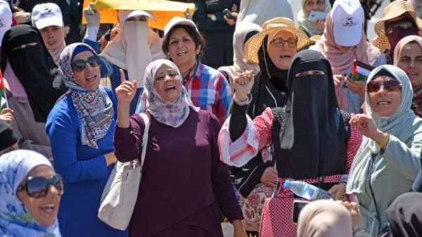 Teachers strike in Jordan (Twitter)