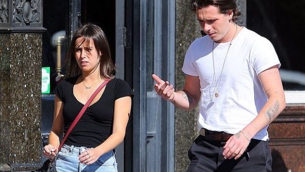 Brooklyn Beckham has stepped out with a female companion  (Twitter)