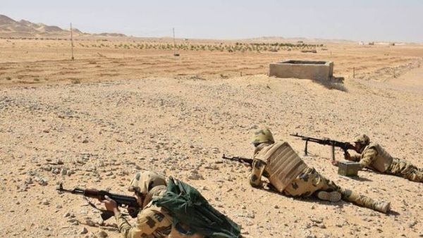 Egypt's security forces have killed 15 suspected militants (Twitter)
