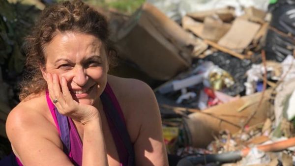 Nadia Sawalha left nothing to the imagination as she stripped off Source nadiasawalhaandfamily Instagram