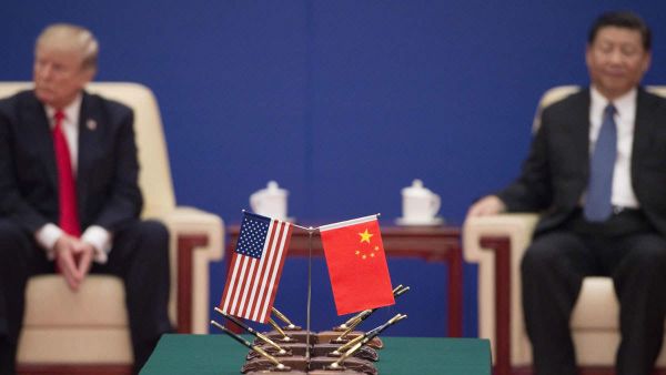 US President Donald Trump with China counterpart President Xi. (AFP/ File Photo)