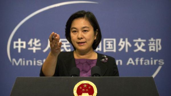 Foreign Ministry spokeswoman Hua Chunying  (Twitter)