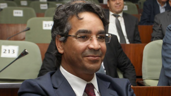 Djemai was accused in 2015 of only having a seat in parliament 'thanks to the power of money' (Twitter)