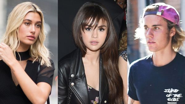 جاستين بيبر وسيلينا غوميز وهايلي بالدوين