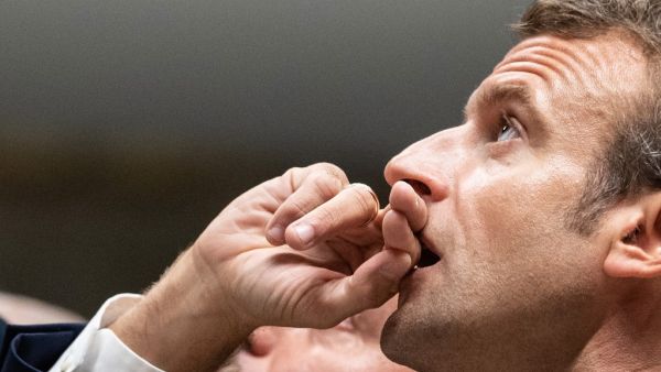 French President Emmanuel Macron (AFP)