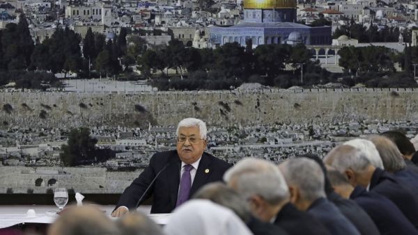 Abbas said he would discuss plans for new parliamentary elections with all factions, including longterm rivals Hamas, and renewed a pledge to hold the first elections since 2006, but without giving a timeframe.  (ABBAS MOMANI / AFP)