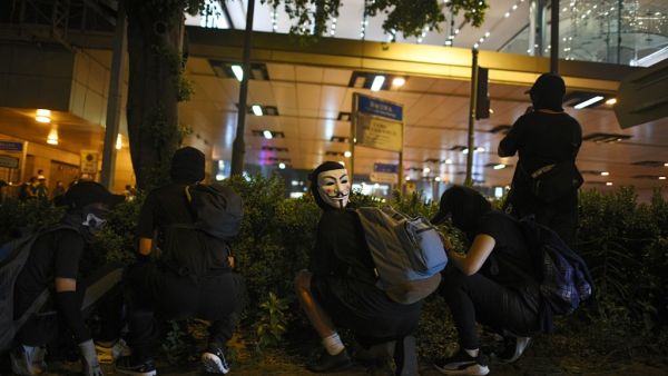 Strife-torn Hong Kong is sliding towards becoming a police state, US senator Josh Hawley warned on October 14, as the financial hub braces for a rally calling on Washington to punish China over sliding freedoms. (Mohd RASFAN / AFP)