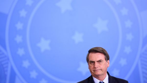 Brazilian President Jair Bolsonaro. (AFP/ File Photo)