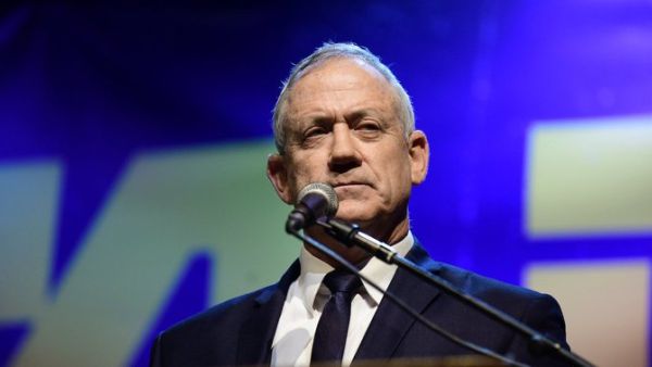 Blue and White party leader Benny Gantz (Twitter)
