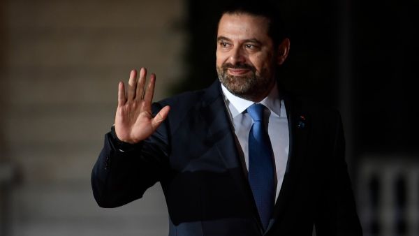 Lebanon's Prime Minister Saad Hariri in Paris, France on 10 November 2018 [Eric Feferberg/AFP/Getty Images]