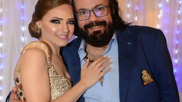 الفنان الراحل طلعت زكريا وابنته إيمي