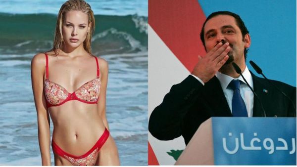 PM Hariri managed to find $16m for Candice but hasn't paid employees in years [Facebook/Getty]