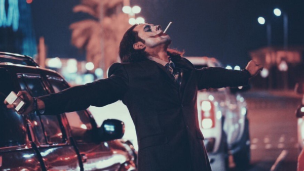 Hababi posted a series of images to more than 182,000 followers on Instagram, as well as two videos in which he is seen driving while laughing in costume. [Instagram/EbraheemHababi]