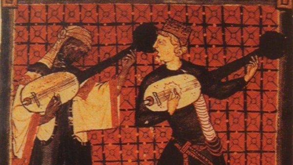 Abul-Hasan Alí Ibn Nafí (Ziryab), was the first to introduce the lute (Al-U'd) to Spain & Europe (Twitter)